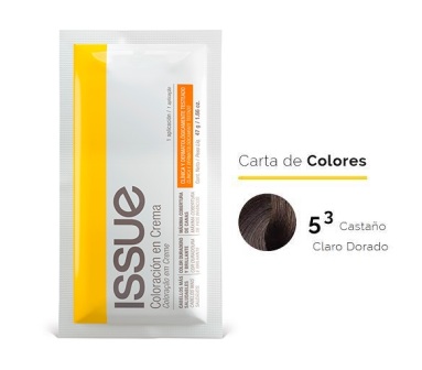 TINTURA ISSUE 5.3  CASTAÑO CLARO DORADO